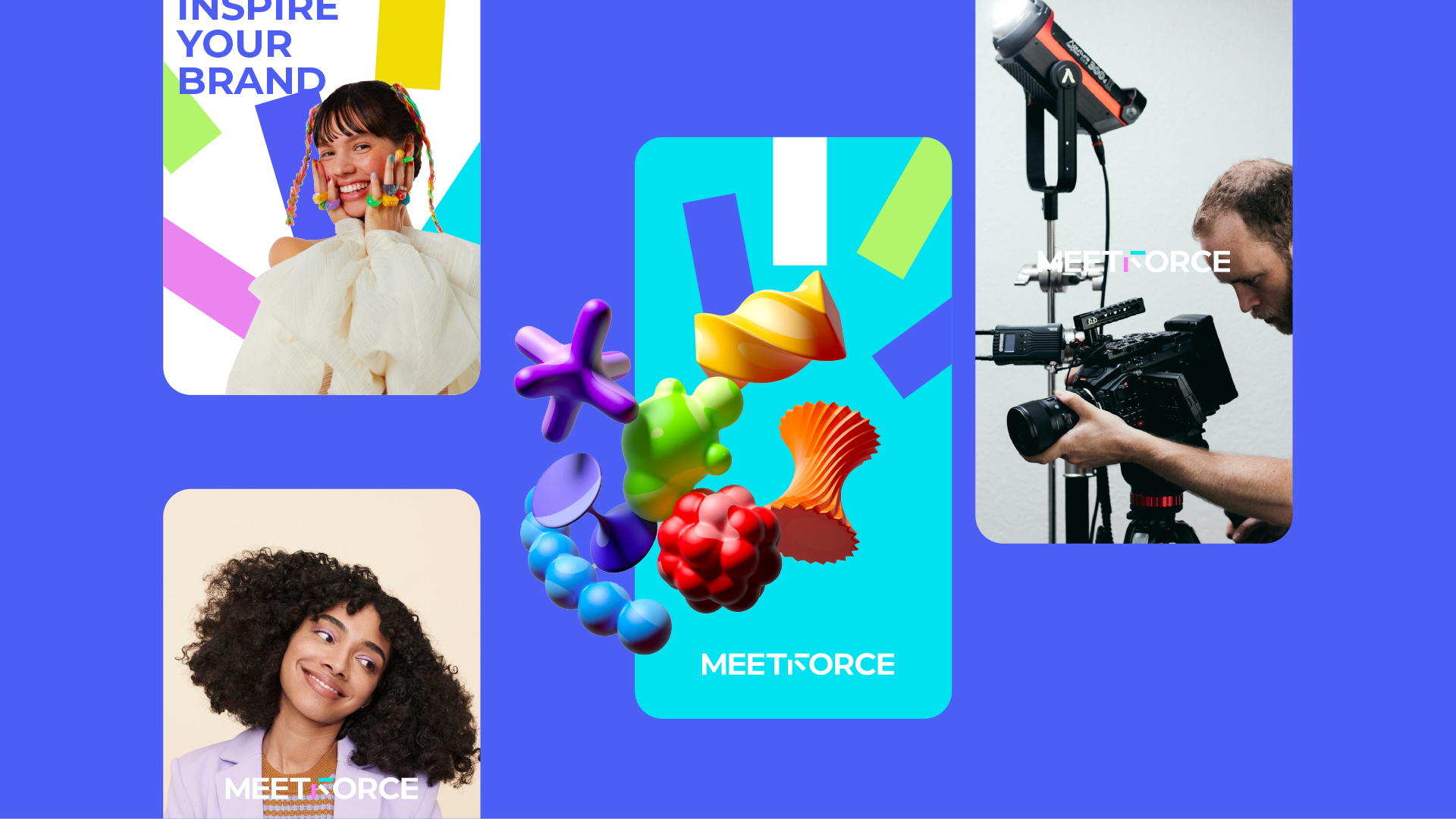 MeetForce｜数字化品牌形象VI设计